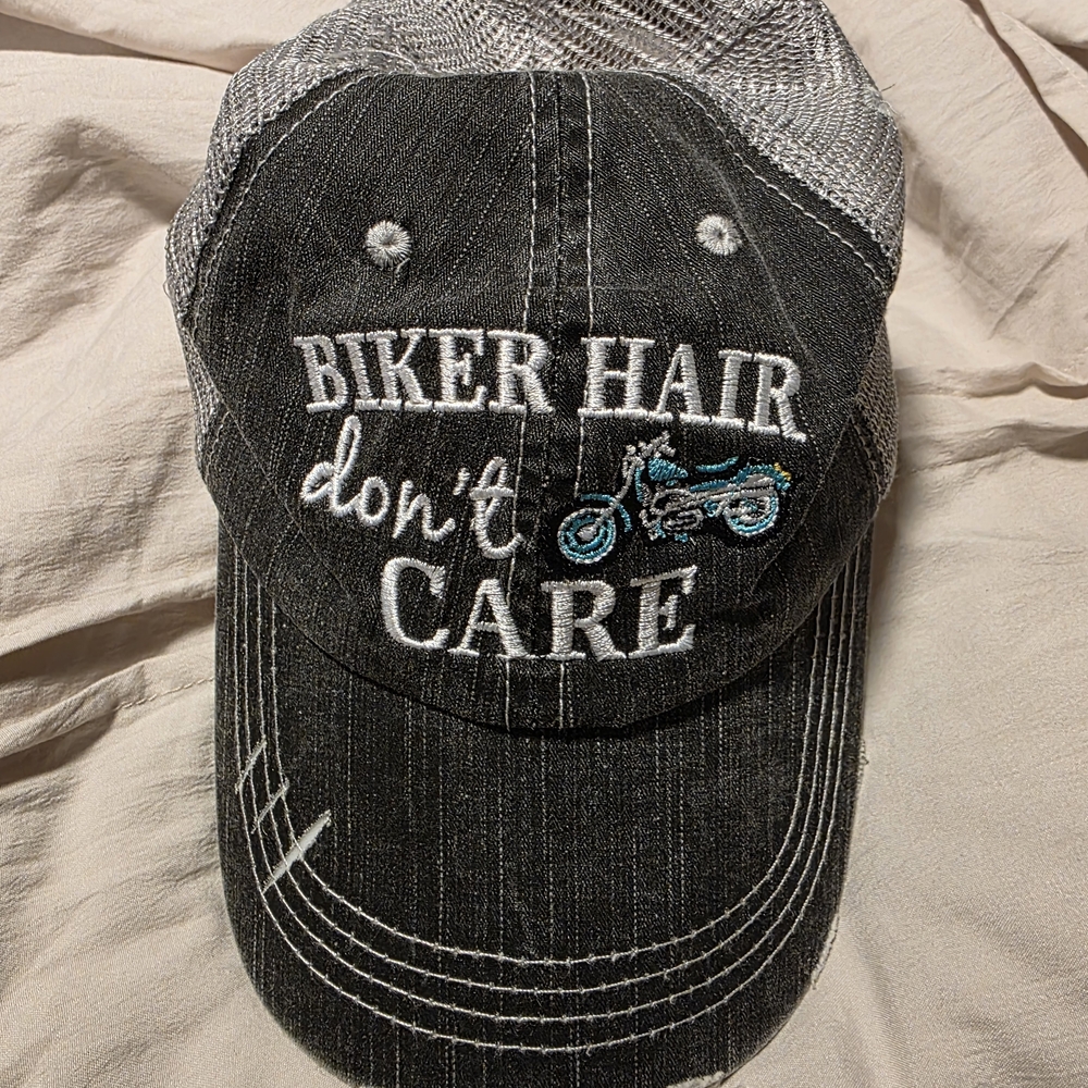 Katydid Gray and White Trucker Cap